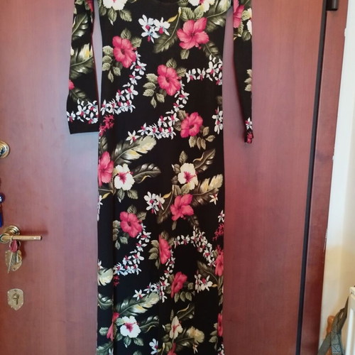 Benissimo Winter Dress with Flowers