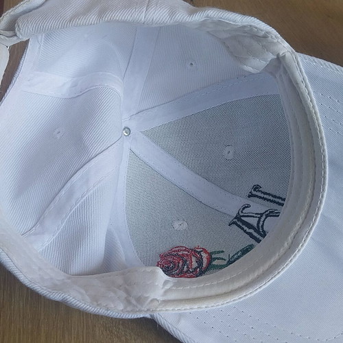 Jockey hat white like new, size L