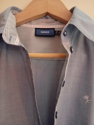 Mexx shirt size S like new, blue, thin cotton