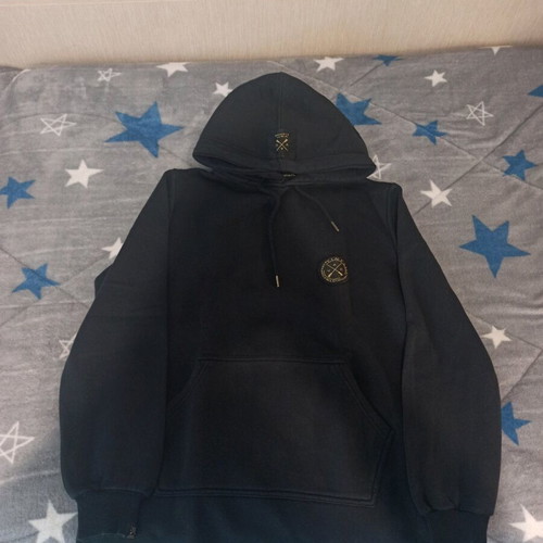 Vinyl black hoodie size S used