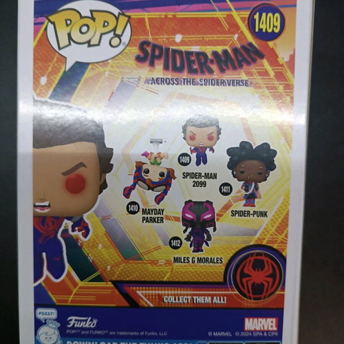 Funko Pop! Marvel Across The Spider-Verse Spider-Man 2099 like new