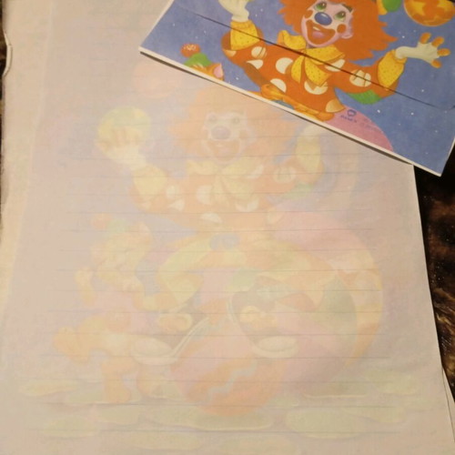 Correspondence used, 1 folder with sheet per set