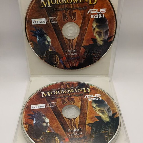 Collectible PC Games Bundle used with Morrowind, Rainbow Six Black Thorn, Worms Blast