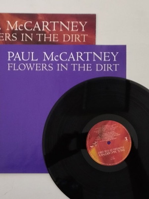 Paul McCartney Flowers in the Dirt vinyl record