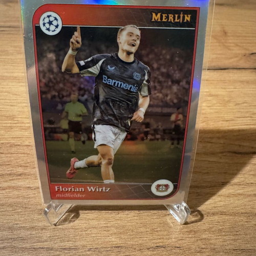 Florian Wirtz Refractor Topps Merlin card like new