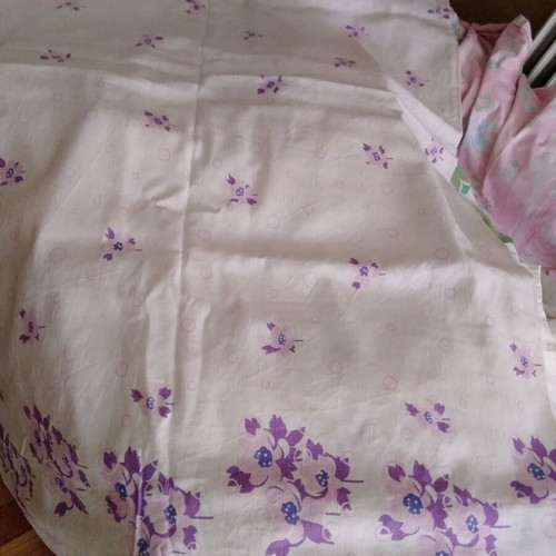 Vintage cotton tablecloths, set of 3