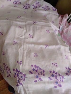 Vintage cotton tablecloths, set of 3