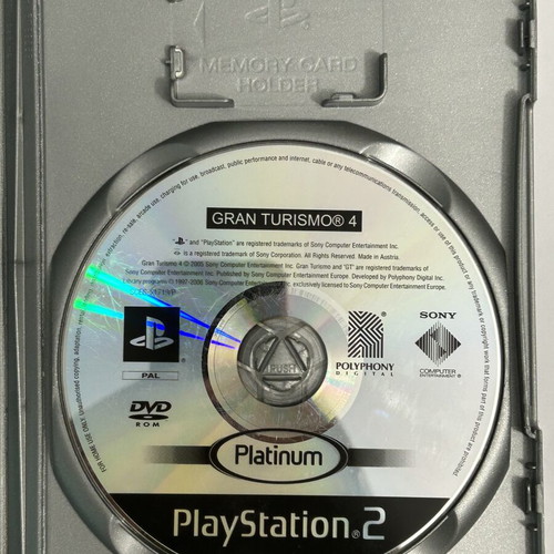 Gran Turismo 4 PlayStation 2 Platinum game