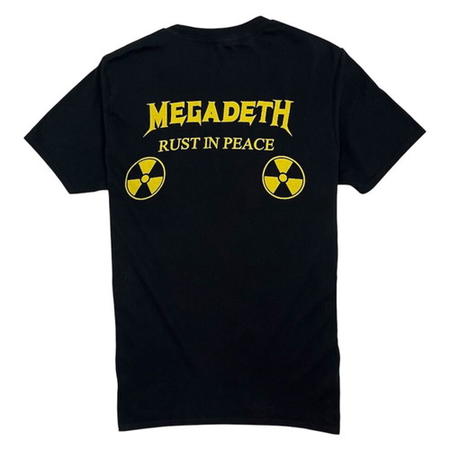 Megadeth men's metal t-shirt size S like new, black