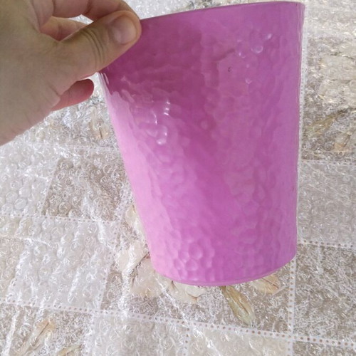 Pink vase used with simple design