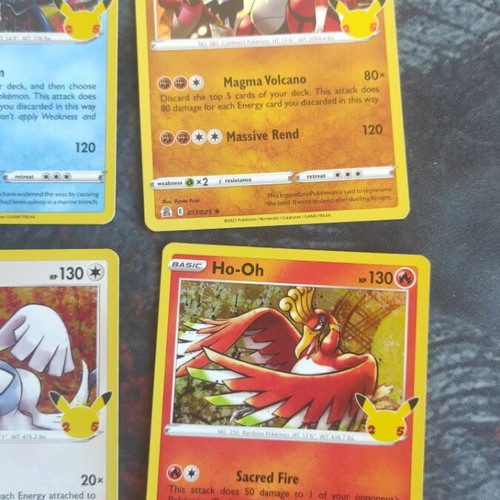 Pokemon Celebrations cards lot new 5 pieces