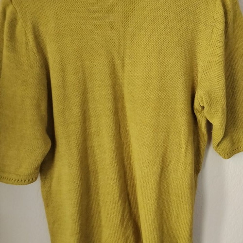 Knitted blouse with 3/4 sleeves like new, size L