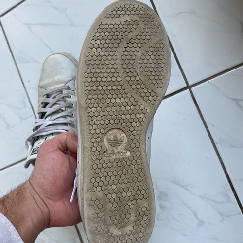 Stan Smith Adidas low sneakers like new, white size 44.5