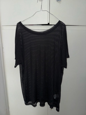 Pareo new, black, size XL