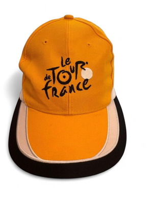 Le Tour De France ρυθμιζόμενο ανδρικό καπέλο μπέιζμπολ κίτρινο, σαν καινούργιο