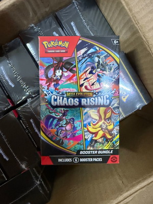 Pokemon Chaos Rising Booster Bundle new