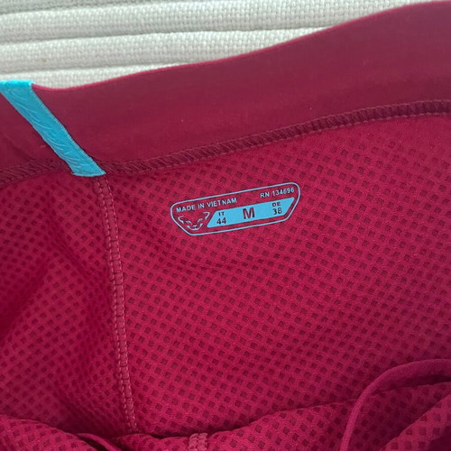 Dynafit running shorts 2in1 pink size M like new