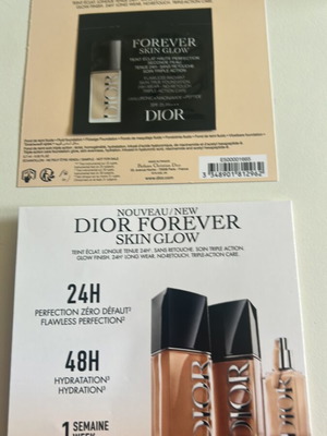 Dior Forever Skin Glow 2 δείγματα καινούργια, 2N neutral spf 25