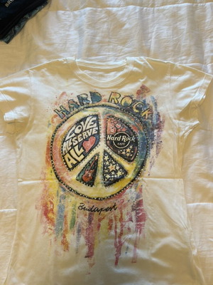 Hard Rock Budapest small collectible T-shirt