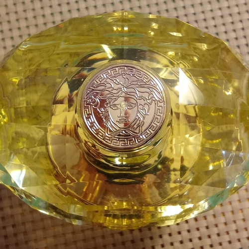 Versace Yellow Diamond Intense empty perfume bottle 90ml