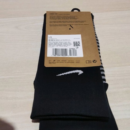 Nike Strike Crew football socks new, black