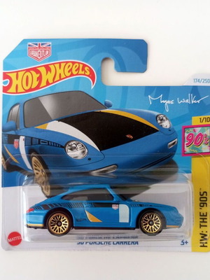 '96 Porsche Carrera Hot Wheels toy car new