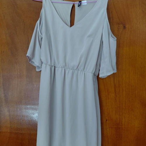Elegant dress beige H&M like new, size M