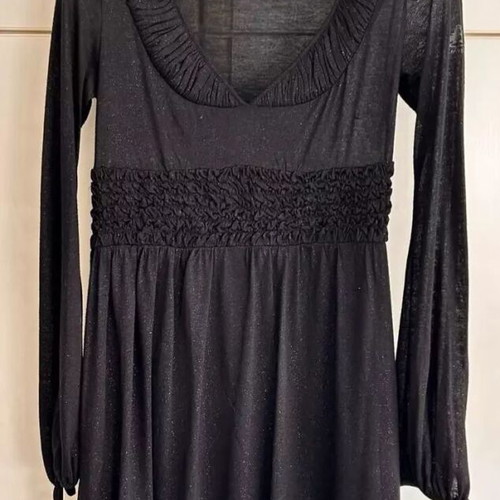 Byblos Vintage women's black dress size 42 IT like new