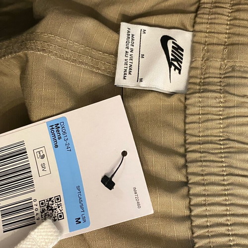 Nike Cargo trousers size M brand new, beige
