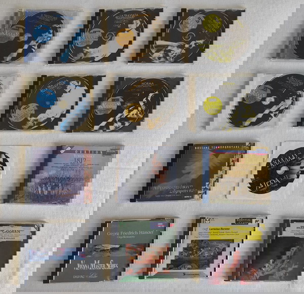  24 CDs klassikis mousikis & maria kallas