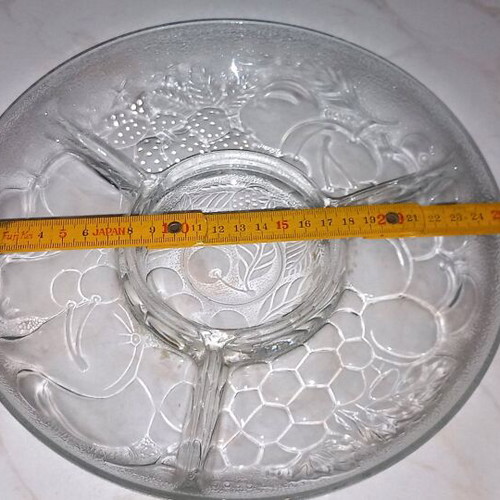Serving platter for four positions like new