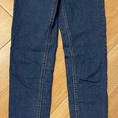 Bershka skinny high-waist jeans size M blue new