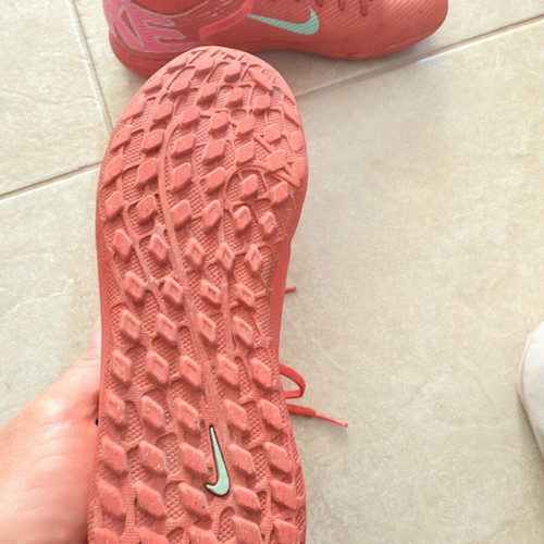 Nike football shoes used, size 38, orange