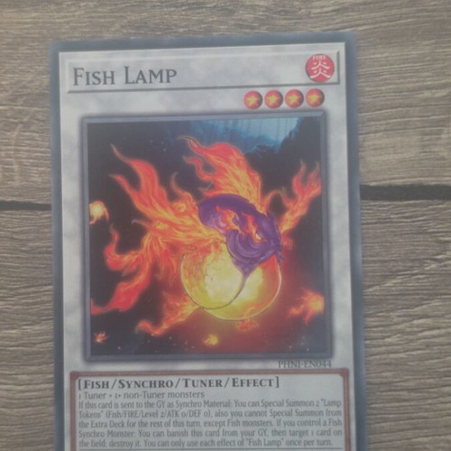 Fish Lamp Yu-Gi-Oh! card