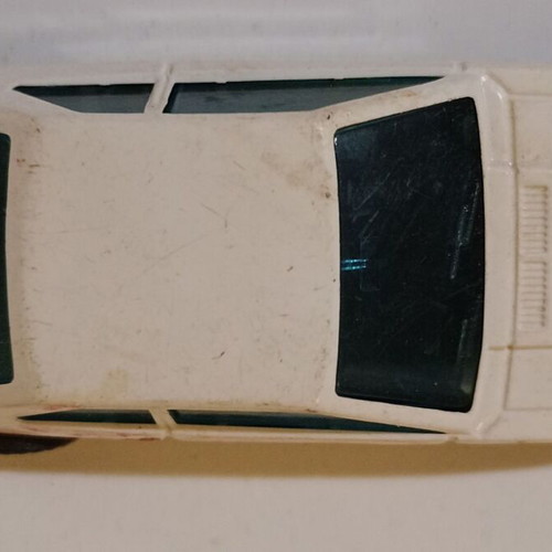 Joy - Toy No 7 car used, vintage, plastic, white, small