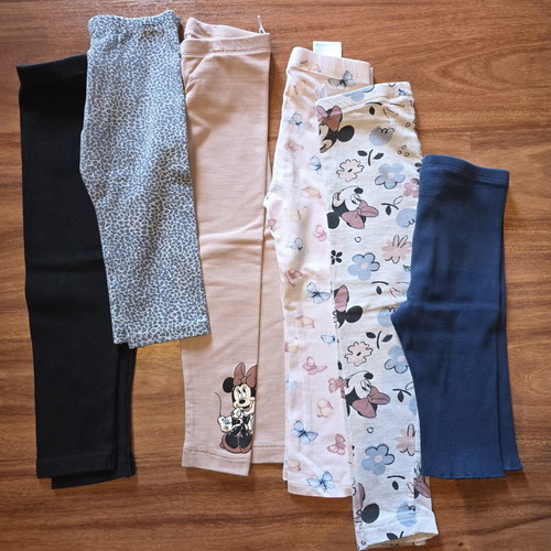 Leggings pack for 3 years old, 6 pieces, like new, C&A Zara H&M