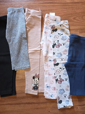 Leggings pack for 3 years old, 6 pieces, like new, C&A Zara H&M
