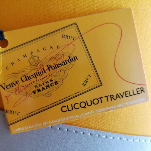 Veuve Clicquot City Traveller champagne bag used with box 2012