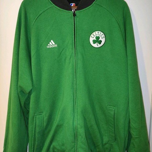 Adidas Boston Celtics reversible jacket used