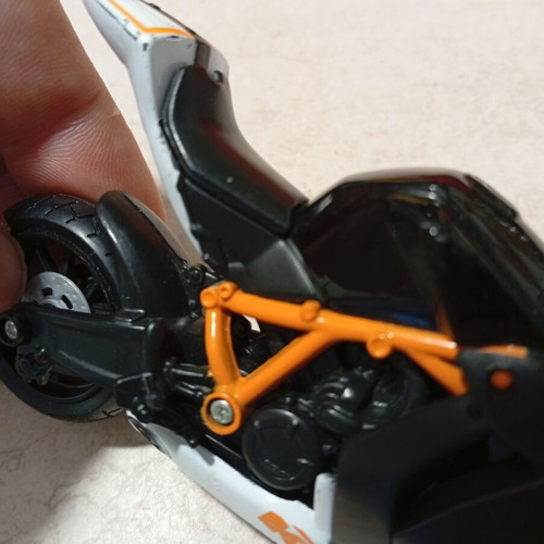 Large displacement motorcycle miniature toy used