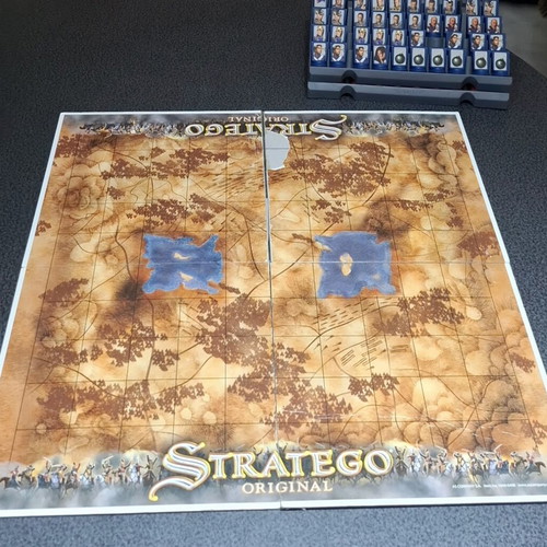 Stratego Original Deluxe board game used with missing pieces