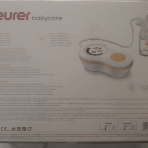 Beurer Babycare electronic breast pump used
