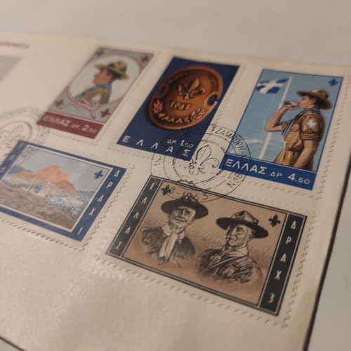 Official Scout First Day Cover Jamboree Marathon 1963 like new