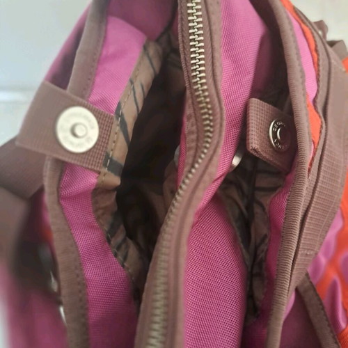 Vintage George Gina and Lucy shoulder bag new, pink and orange