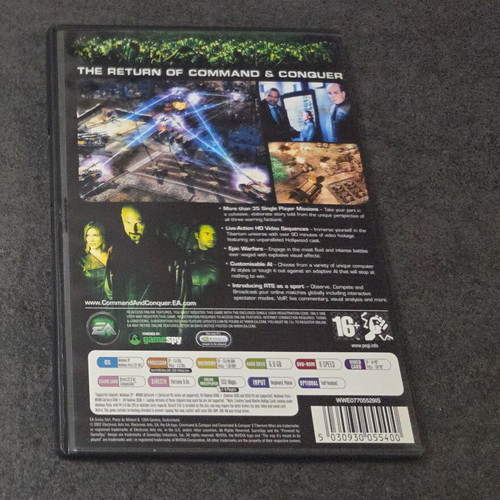 Command and Conquer: Tiberium Wars PC game used 2007