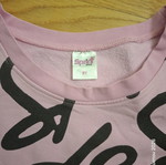 Sprint girls' tracksuit set size 8, like new, black and pink