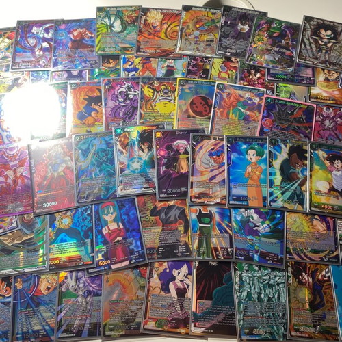 Dragon Ball foil cards like new, set of 69