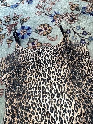 Abercrombie & Fitch dress size L 40 like new, 100% cotton, black and brown