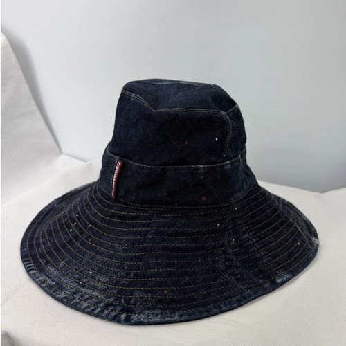 Dsquared2 blue denim hat size S like new
