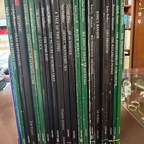 English literature books used, pack of about 50